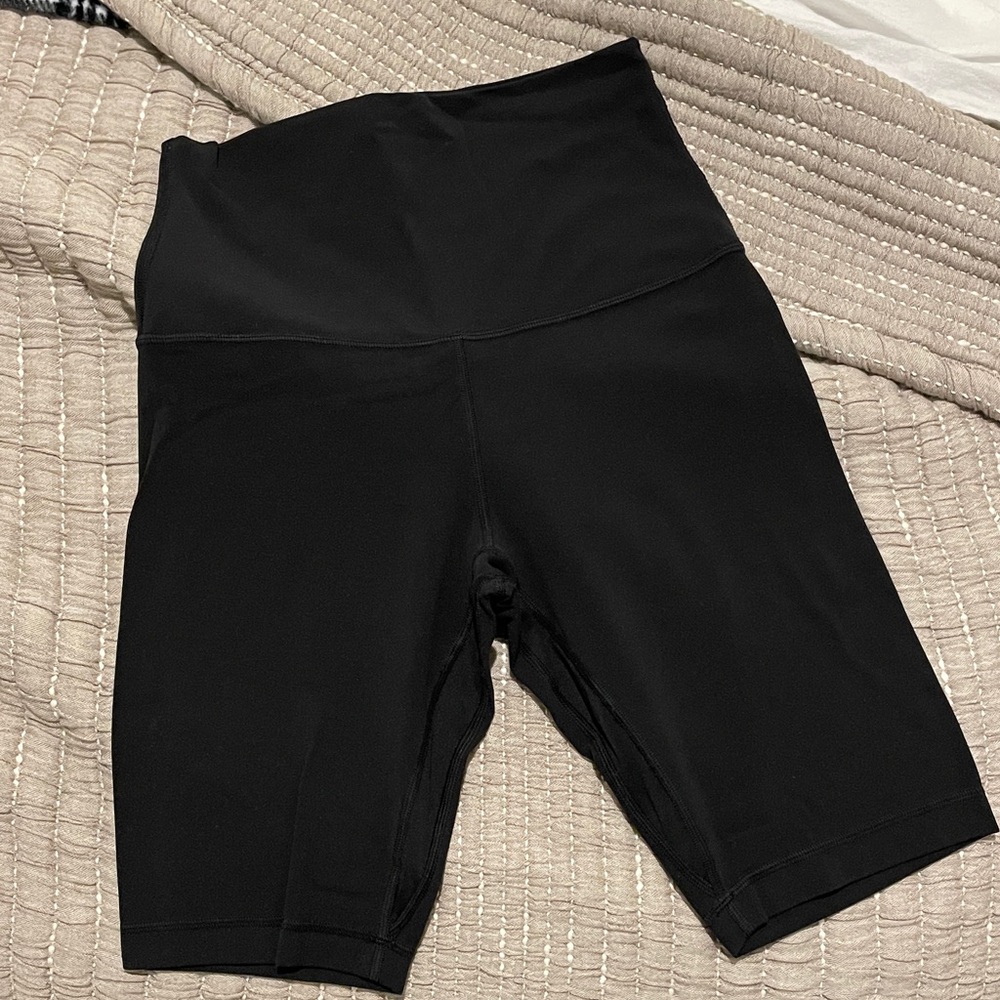 lululemon athletica Black Bike Shorts